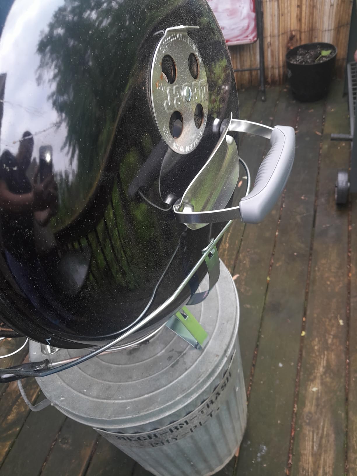 Weber Jumbo Joe Charcoal Grill 18 Inch Black - Customer Photo 2