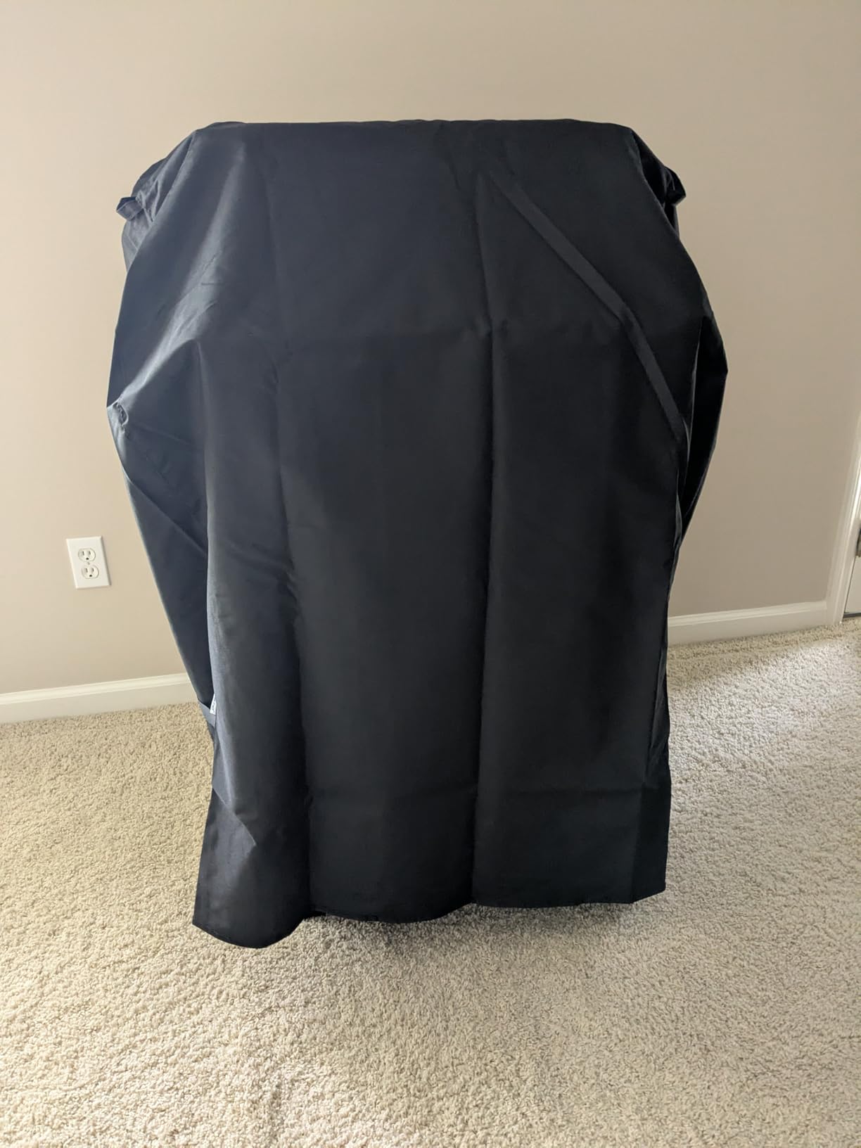 SunPatio 2 Burner Gas Grill Cover 32 inch, Heavy Duty Waterproof Small BBQ Grilling Cover, Compatible for Weber Char-Broil Nexgrill and More Grills with Collapsed Side Tables, All Weather Protection - Customer Photo 1