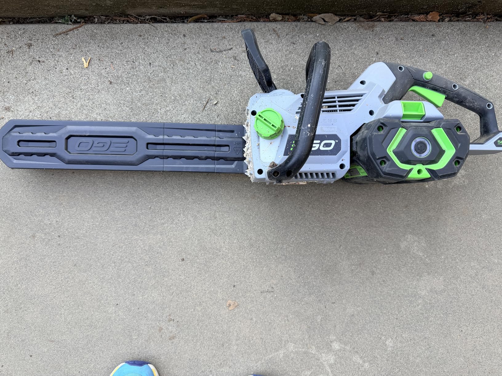 EGO POWER+ Chain Saw, 16â Battery Powered Chainsaw, Electric Cordless, Includes 56V 4.0Ah Battery and Charger â CS1613 - Customer Photo 1