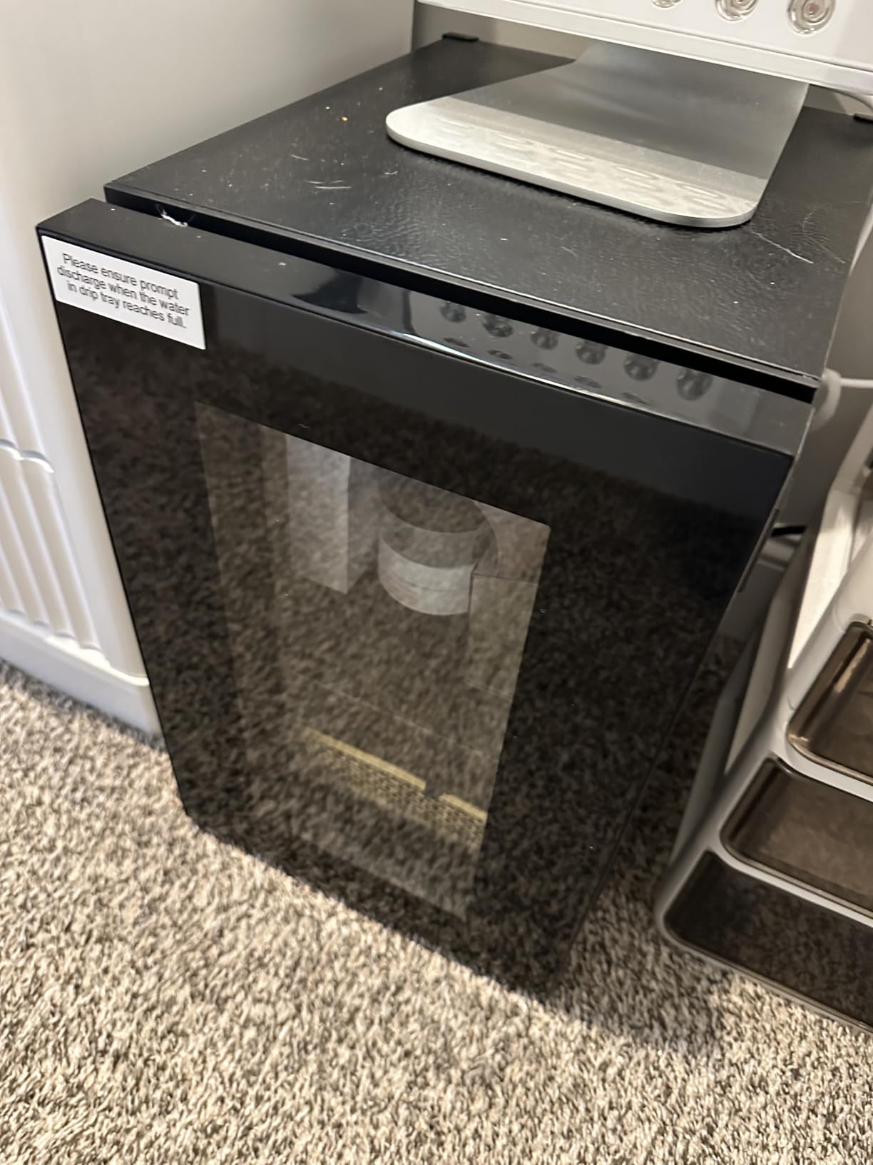 Antarctic Star Beverage Refrigerator Cooler 68 Can, Mini Fridge with Glass Door for Beer Drinks Wine,Freestanding Small Fridge with Electronic Temperature Control for Home and Bar,1.7 cu.ft - Customer Photo 1