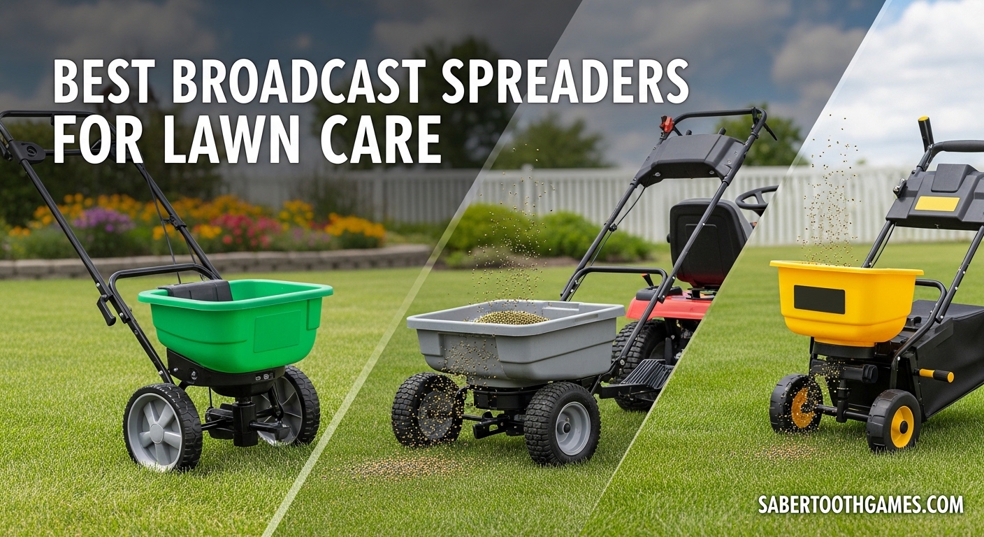Best Broadcast Spreaders for Lawn Care