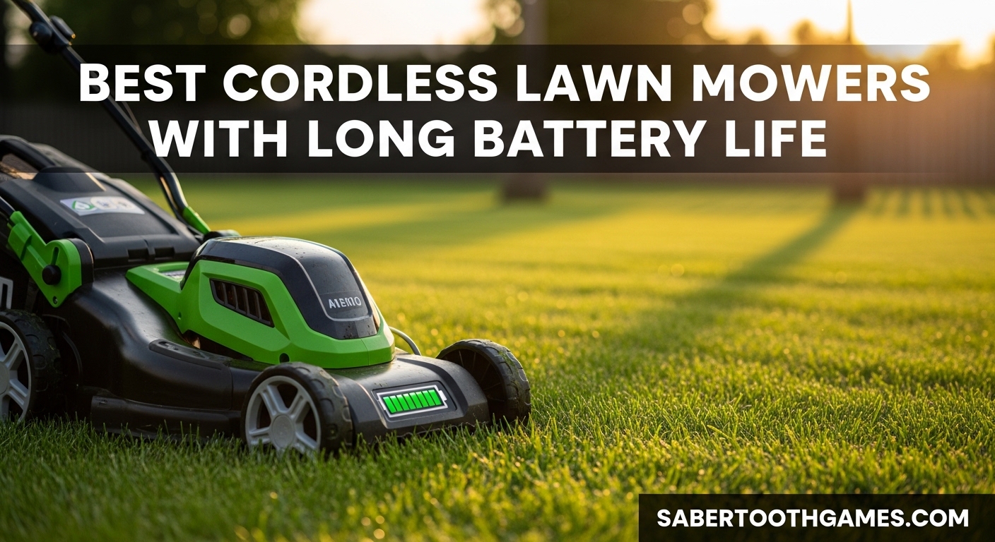Best Cordless Lawn Mowers with Long Battery Life