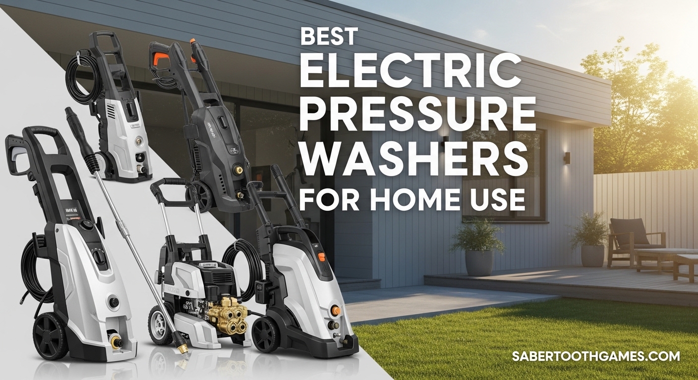 Best Electric Pressure Washers for Home Use