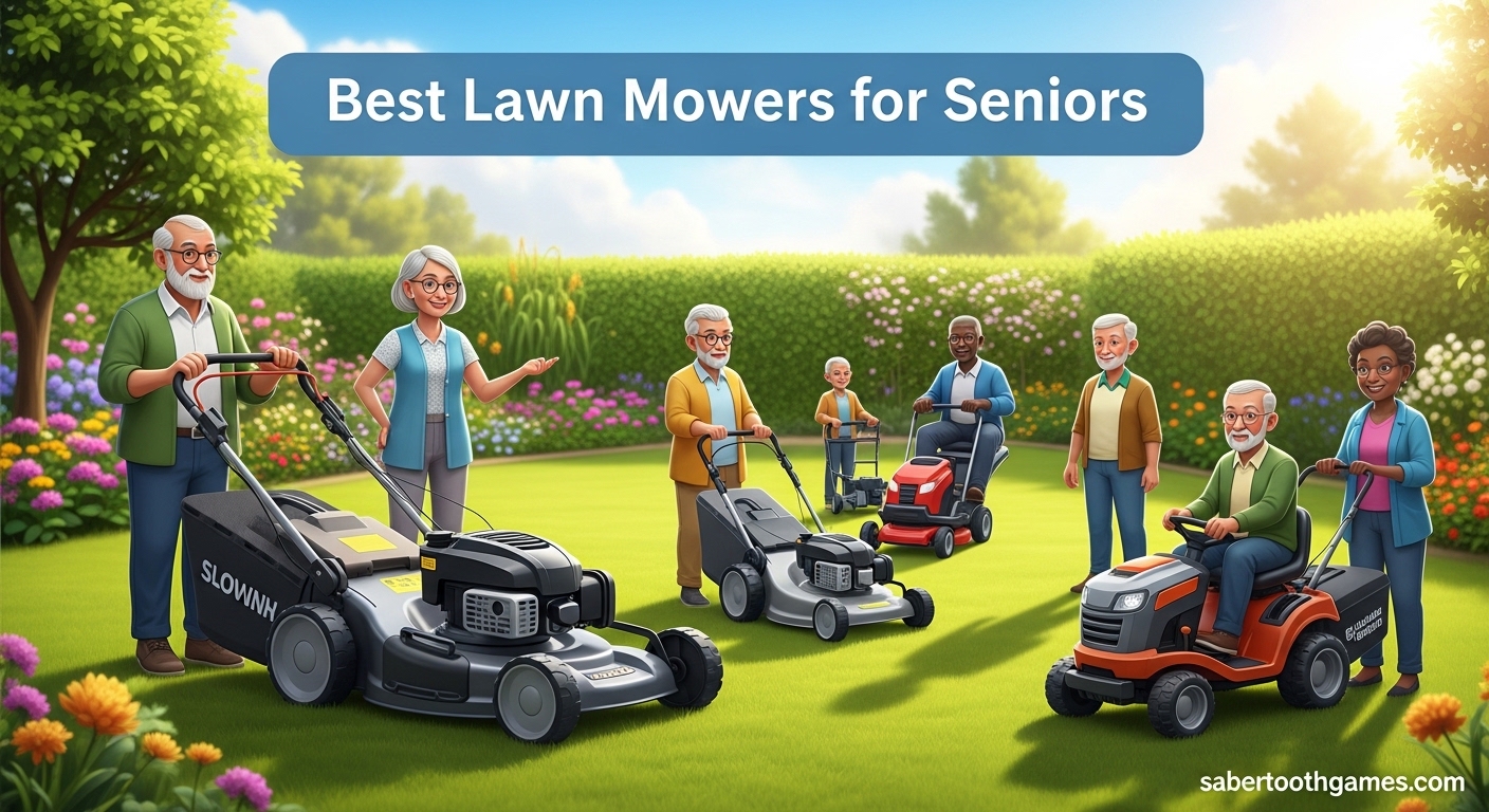 Best Lawn Mowers for Seniors