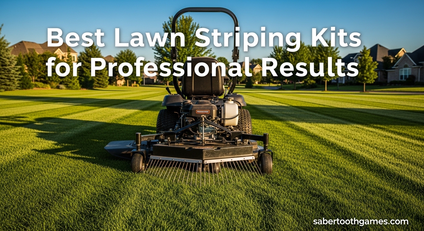 Best Lawn Striping Kits for Professional Results