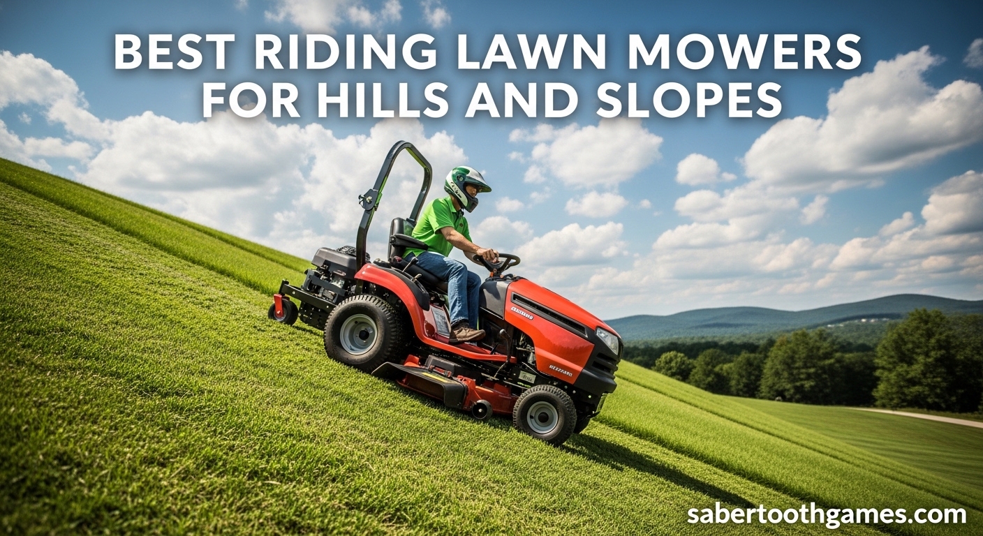 Best Riding Lawn Mowers for Hills and Slopes