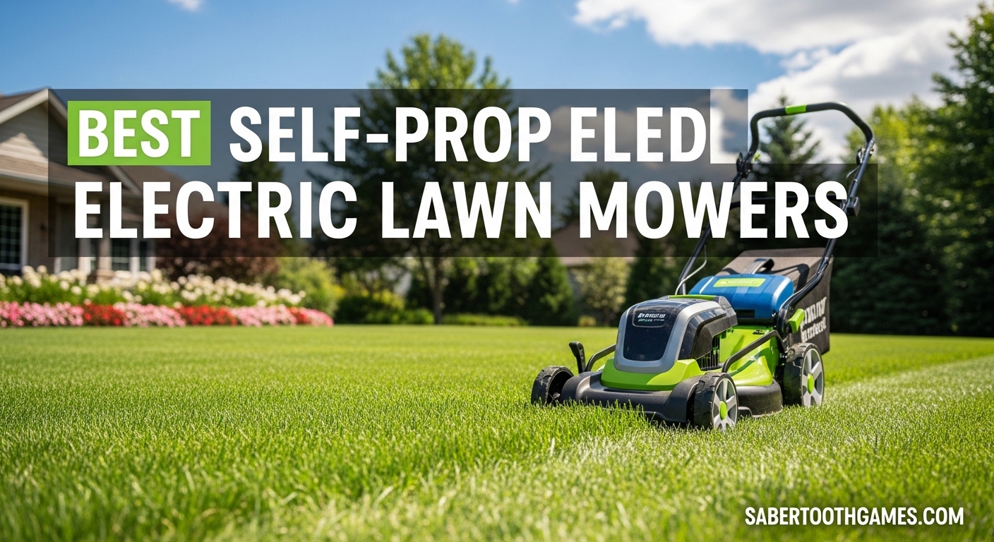 Best Self-Propelled Electric Lawn Mowers