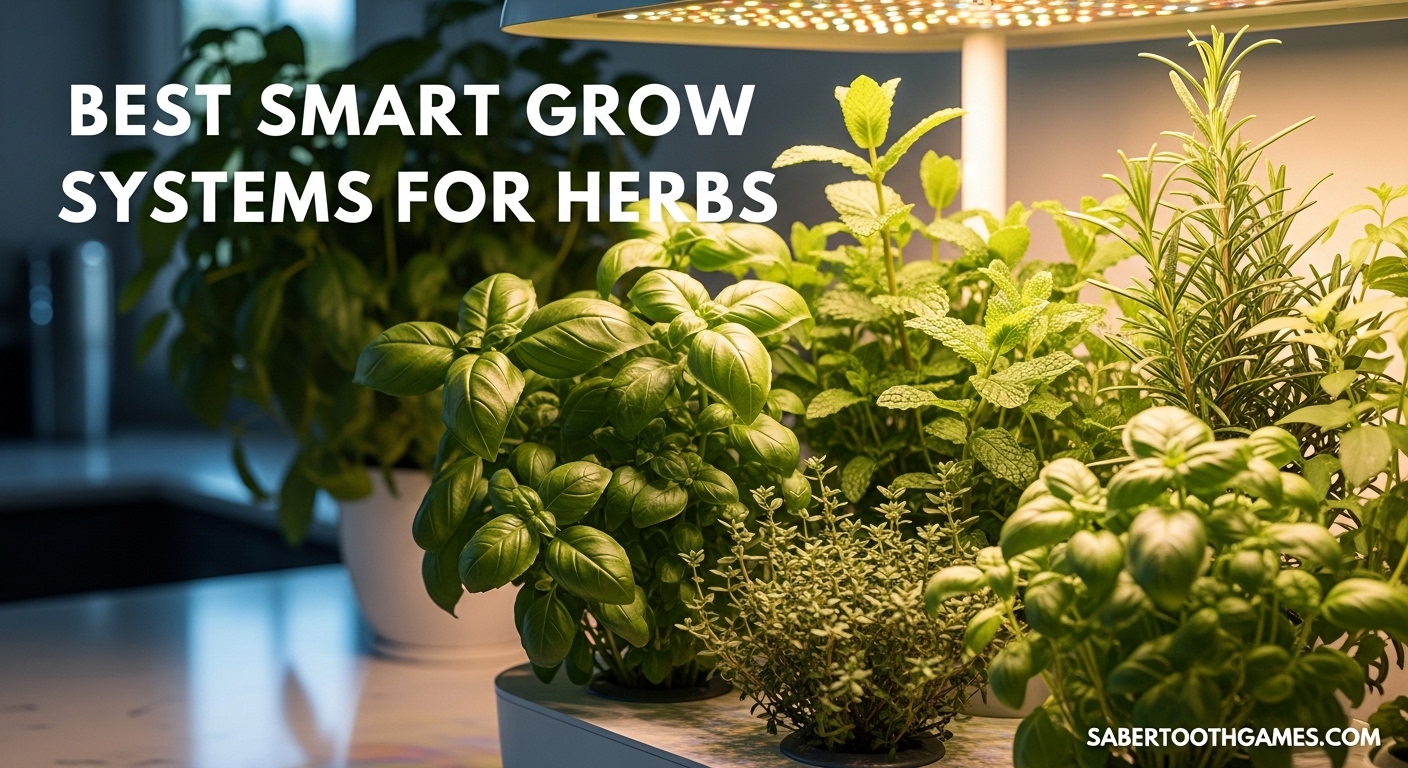 Best Smart Grow Systems for Herbs