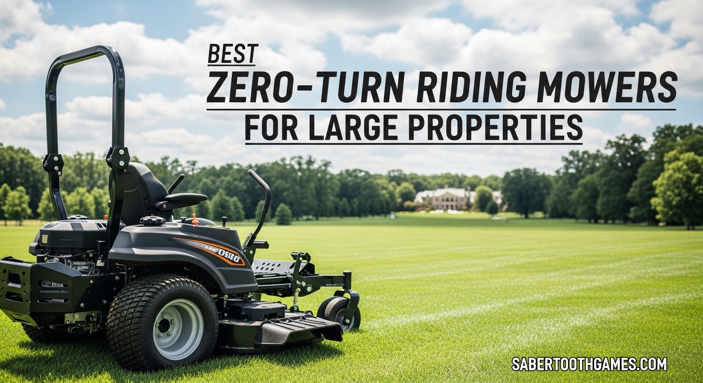 Best Zero-Turn Riding Mowers for Large Properties